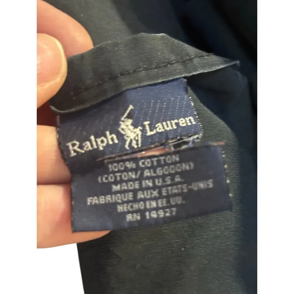 Ralph Lauren king black flat sheets duo of same in euc 2 per set no fitted